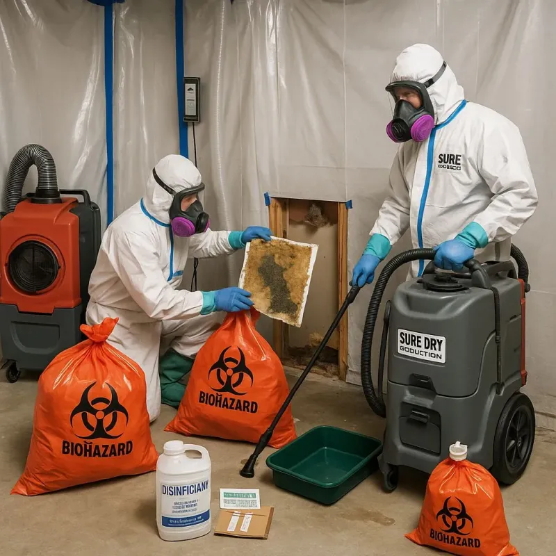 Contaminated Water Handling Protocols process in Burlington, MA