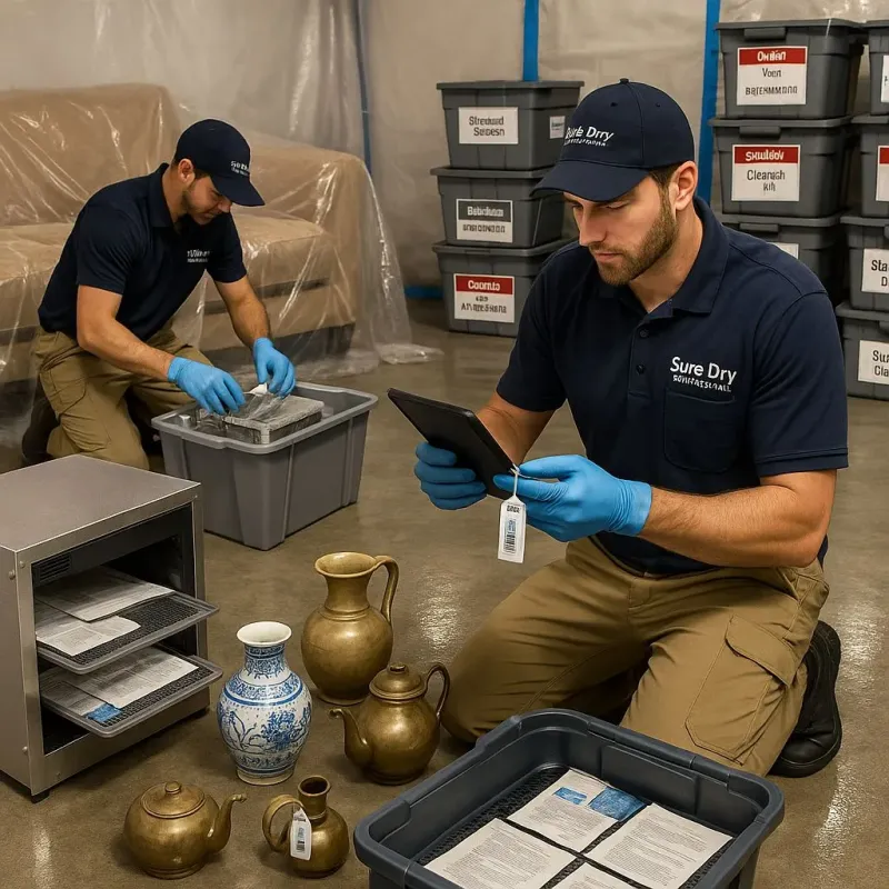 Content Protection and Restoration process in Burlington, MA